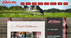 Desktop Screenshot of fleischerei-dietz-koblenz.de