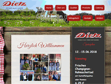 Tablet Screenshot of fleischerei-dietz-koblenz.de